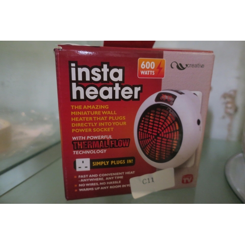 1378 - INSTA HEATER - PLUGS DIRECTLY INTO POWER SOCKET