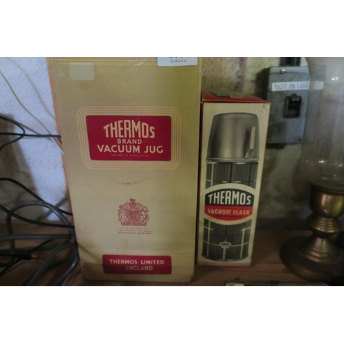 1551 - TWO VINTAGE THERMOS FLASKS IN ORIGINAL BOXES