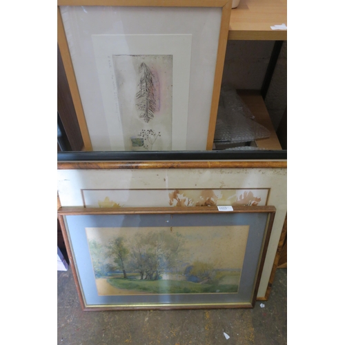 1619 - STACK OF VARIOUS PRINTS AND FRAMES