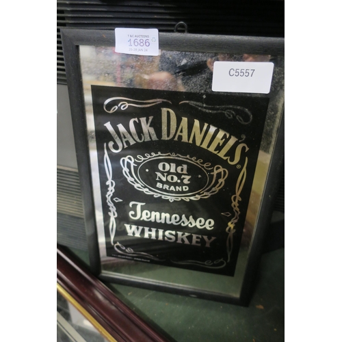 1686 - JACK DANELS WHISKEY MIRROR