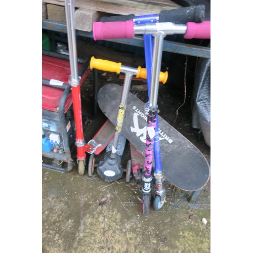 68 - COLLECTION OF SCOOTERS