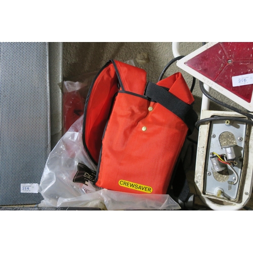 215 - CREWSAVER SEAVEST LIFE JACKET