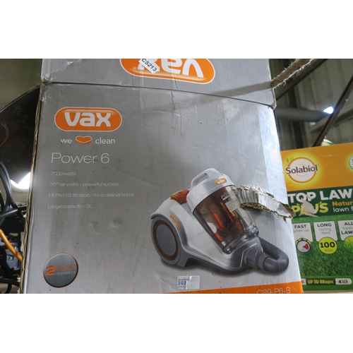 340 - NEW VACUUM IN BOX (UNBRANDED, NOT A VAX)