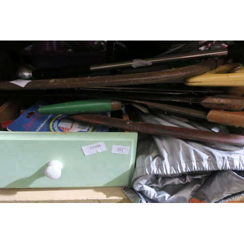 351 - ASSORTED GARAGE CLEARANCE ITEMS