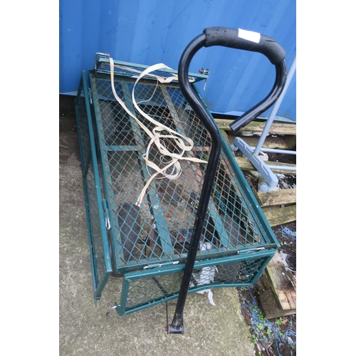 54 - 4 WHEELED GARDEN/FESTIVAL TROLLEY