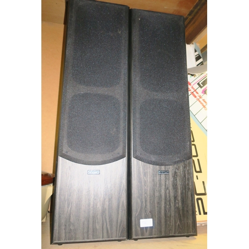 734 - PAIR OF ACOUSTIC SPEAKERS