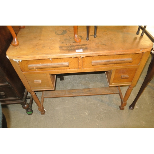 999 - ANTIQUE PINE DRESSING TABLE/DESK