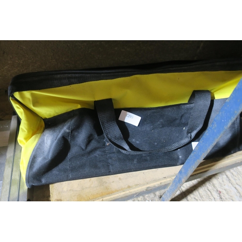 239 - BLACK AND YELLOW TOOL BAG