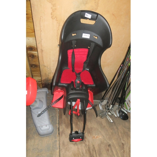 490 - CHILDS REAR BIKE SEAT