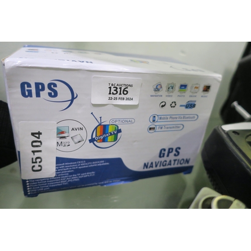 1316 - GPS SAT NAV , NEW IN BOX