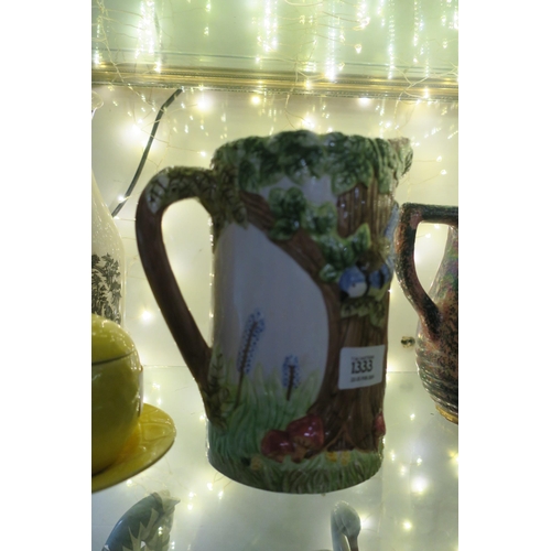 1333 - A STUNNING DECORATED JUG BY THE VILLAGE COLLECTION