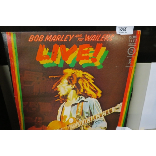 1694 - BOB MARLEY AND THE AILERS RECORD  LIVE