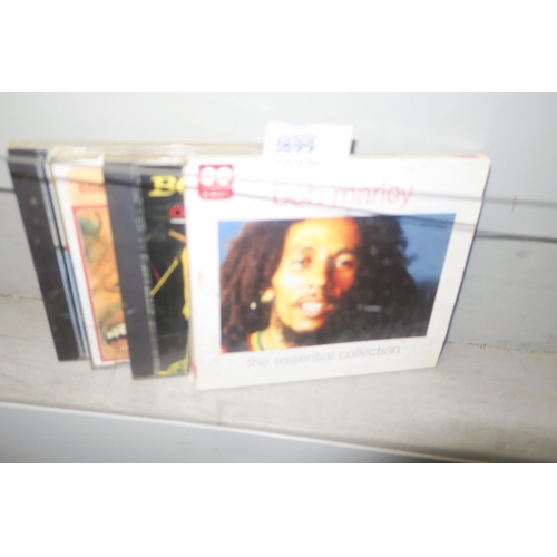 1699 - A SELECTION OF BOB MARLEY CDS AND CASES