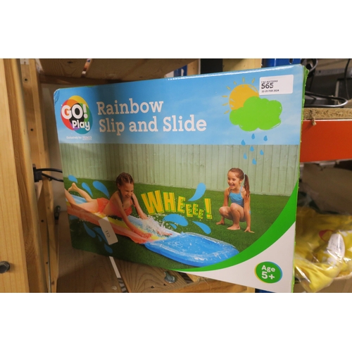 565 - RAINBOW SLIP AND SLIDE