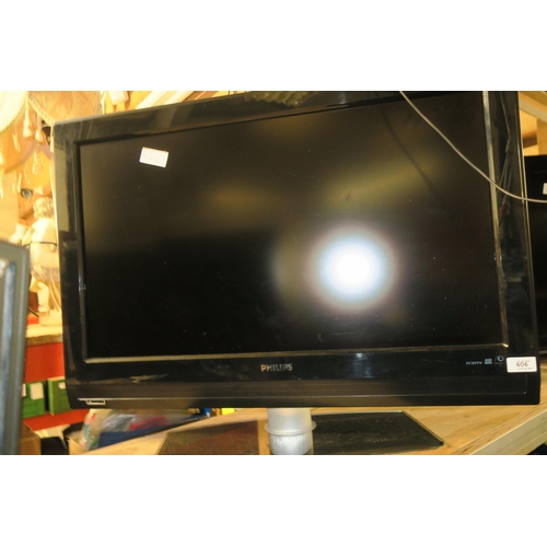 606 - PHILLIPS HD READY TV