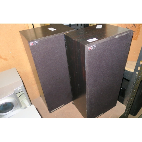 739 - PAIR OF HITACHI SPEAKERS