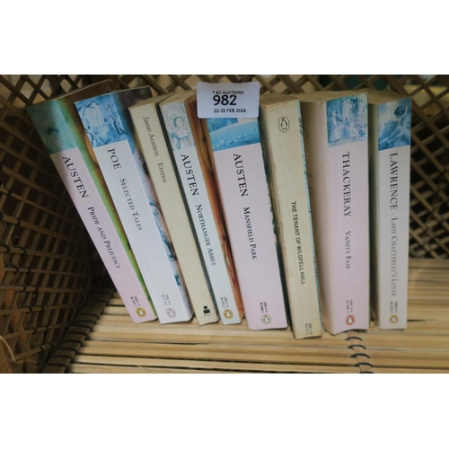 982 - SET OF JANE AUSTEN PAPERBACK BOOKS