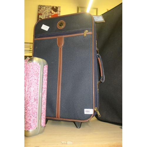 1054 - MARCO POLO HAND LUGGAGE CASE WITH ZIP FRONT POCKET