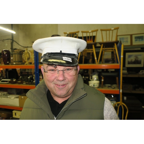 1108 - SIZE 58 COMPTON WEBB NAVAL HAT