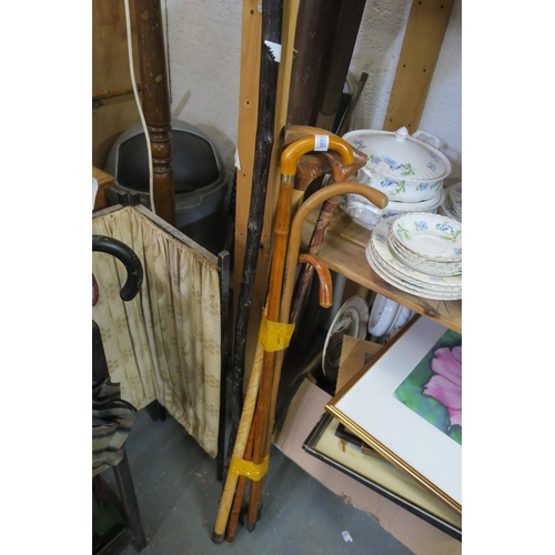 1601 - SELECTION OF WALKING STICKS