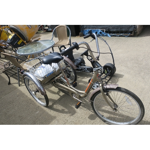 111 - TRANSITION MISSION TRIKE 12V WITH BATTERY, CHARGER AND KEYS