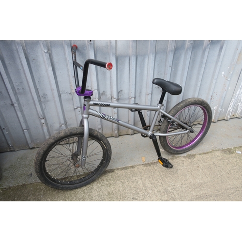 20 - MONGOOSE BMX STYLE BIKE