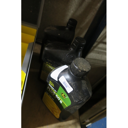 356 - 3 X JOHN DEERE ENGINE OIL