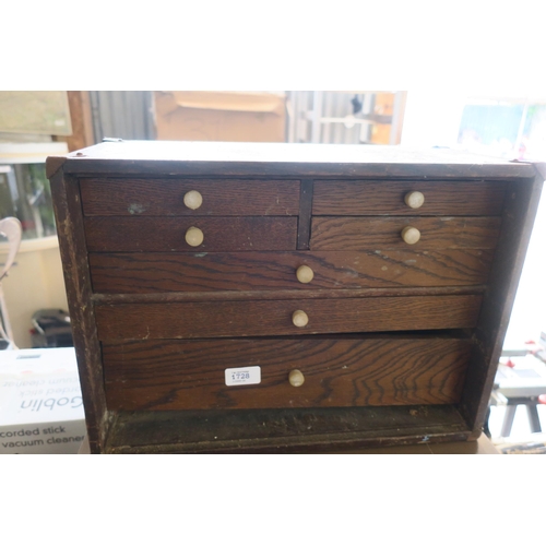 1728 - ENGINEERS TOOL CHEST WITH CONTENTS