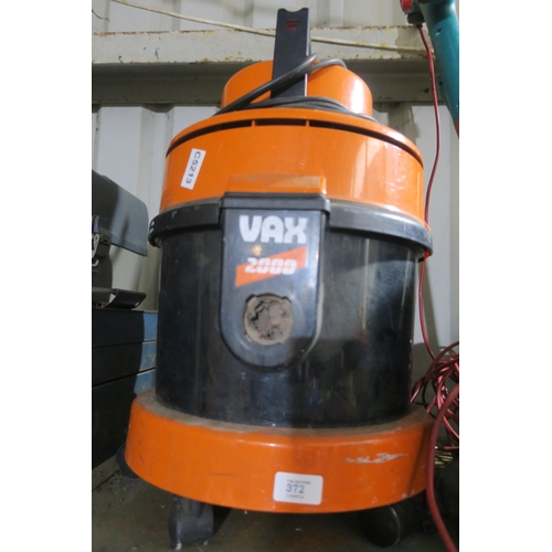 372 - VAX 2000 INDUSTRIAL VACUUM