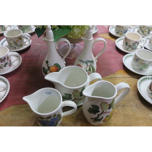 540 - COLLECTION OF PORTMEIRION POMONA CHINAWARE