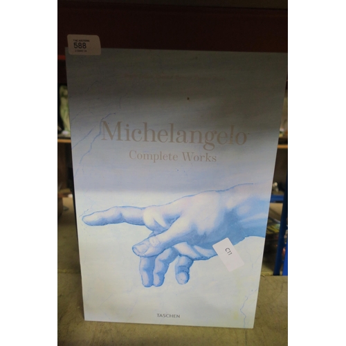 588 - MICHELANGELO THE COMPLETE WORKS - DIRECTED AND PRODUCED BY BENEDIKT TASCHEN