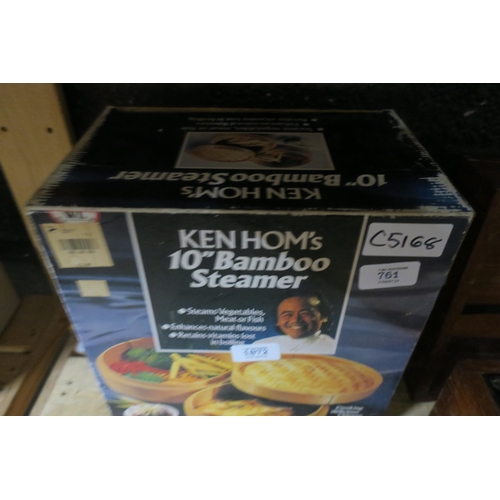 761 - BOXED KEN HOM'S 10