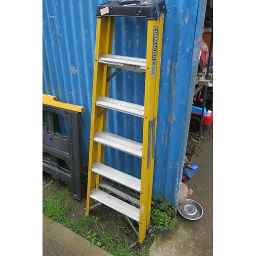 107 - PROMASTER FOLDING STEPLADDER