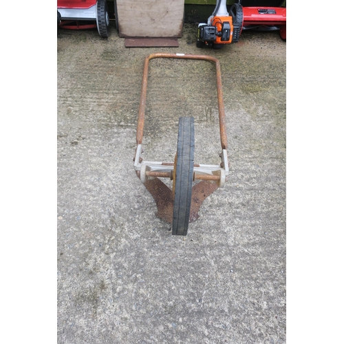 21 - VINTAGE JALO HAND PUSH PLOUGH