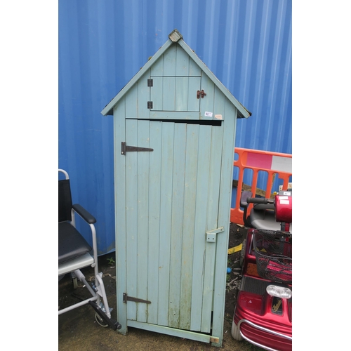 63 - TALL SLIM GARDEN SHED