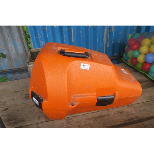 77 - STIHL WOODSMAN CHAINSAW CASE