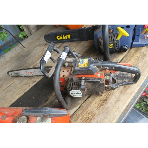 79 - TANAKA PETROL CHAINSAW