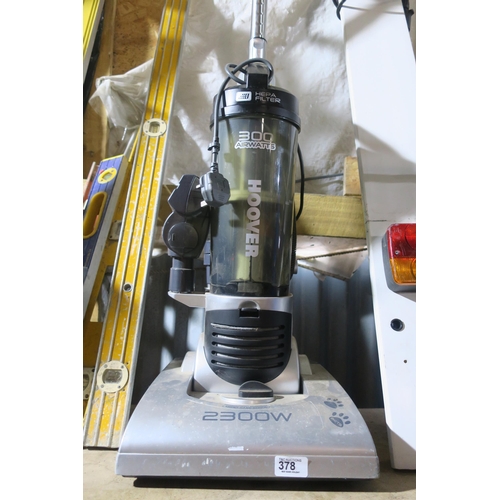 378 - HOOVER UPRIGHT VACUUM CLEANER
