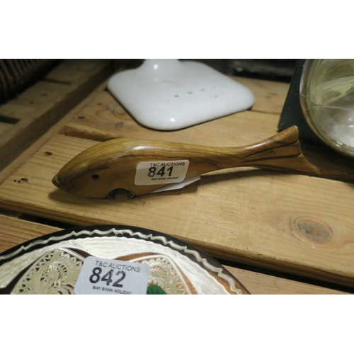 841 - MID-CENTURY FISH BOTTLE OPENER