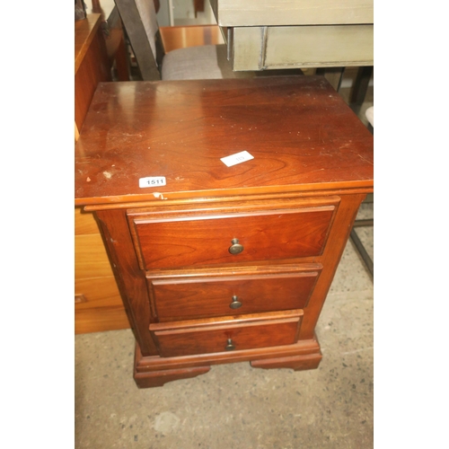 1511 - 3 DRAWER UNIT