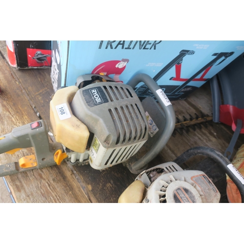 108 - RYOBI HEDGE TRIMMER