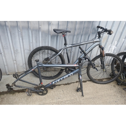 18 - TREK 4 SERIES MOUNTAIN BIKE AND CARRERA BIKE FRAME