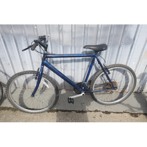 43 - BLUE FRAMED MOUNTAIN BIKE