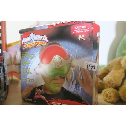 POWER RANGERS NIJA STORM NIGHT VISION GOGGLES