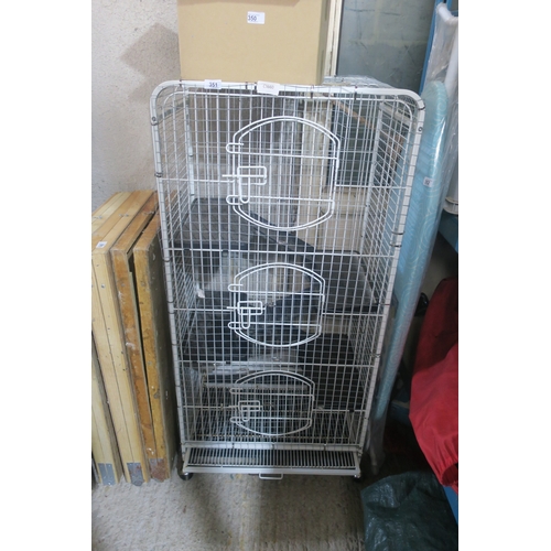 351 - LARGE PET CAGE BIRDS , CHINCHILLA ETC