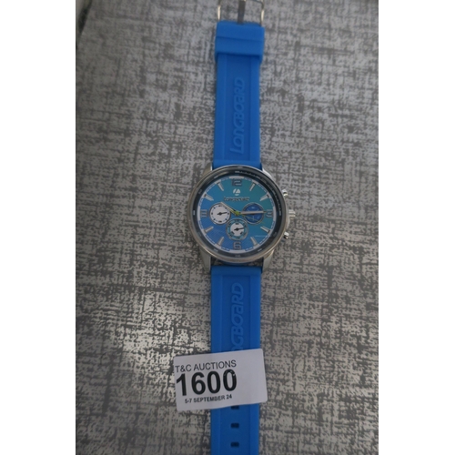 1600 - MEN'S LONGBOARD WRISTWATCH