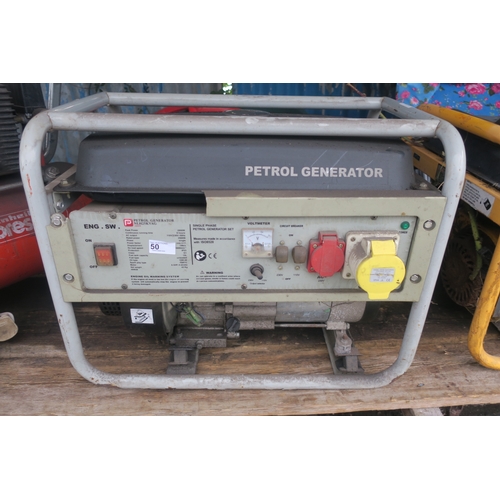 50 - PETROL GENERATOR