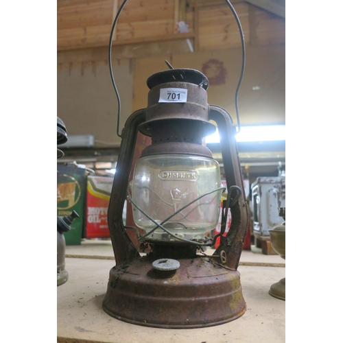 701 - VINTAGE CHALWYN TEMPEST LAMP