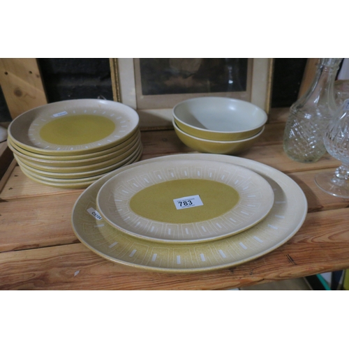 783 - COLLECTION OF DENBY TABLEWARE