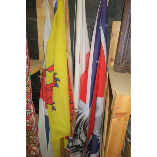 788 - LARGE COLLECTION OF VARIOUS FLAGS